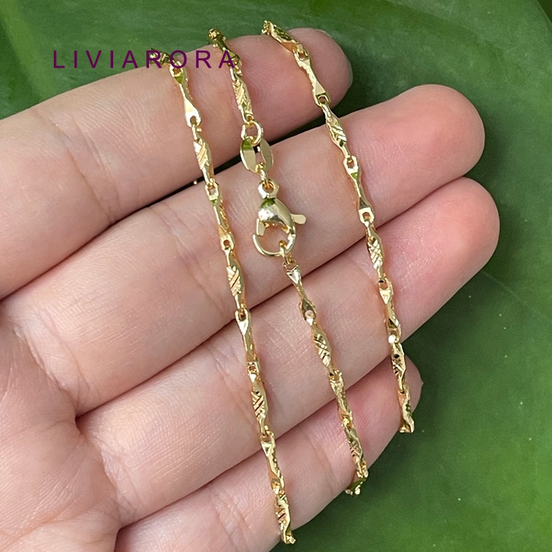 Jewelry Making Singapore - 1/2/3Pcs 45cm Brass 18K Gold Plated