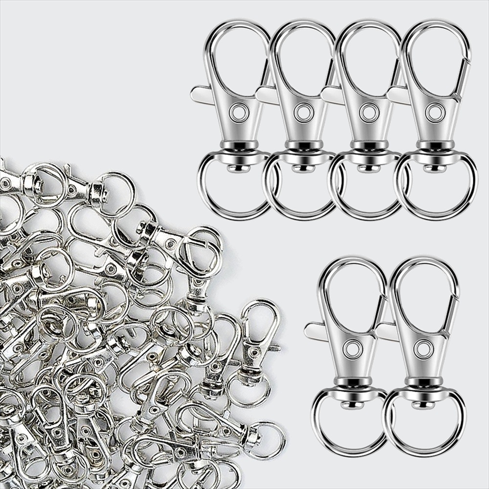 25-200Pcs Metal Swivel Snap Ho - Jewelry Making Chain ulasan dan harga
