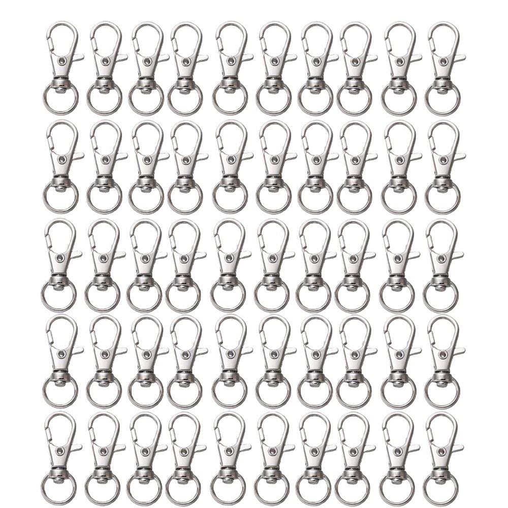 25-200Pcs Metal Swivel Snap Ho - Jewelry Making Chain ulasan dan harga