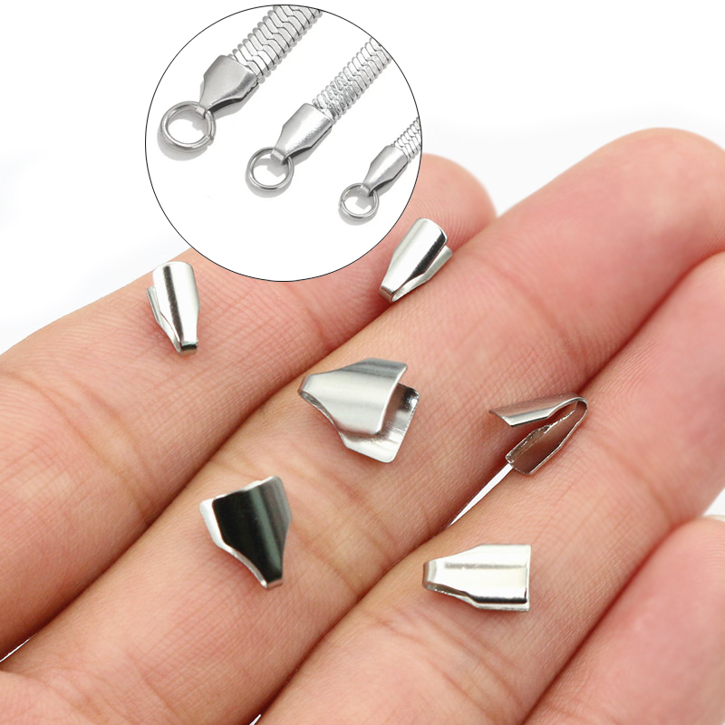 100pcs Stainless Steel 2-7mm F - Jewelry Making Chain ulasan dan harga