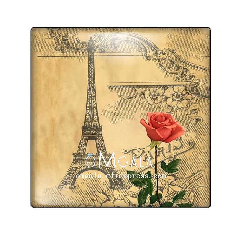 Vintage paris eiffel tower art - Jewelry Making Paris ulasan dan harga