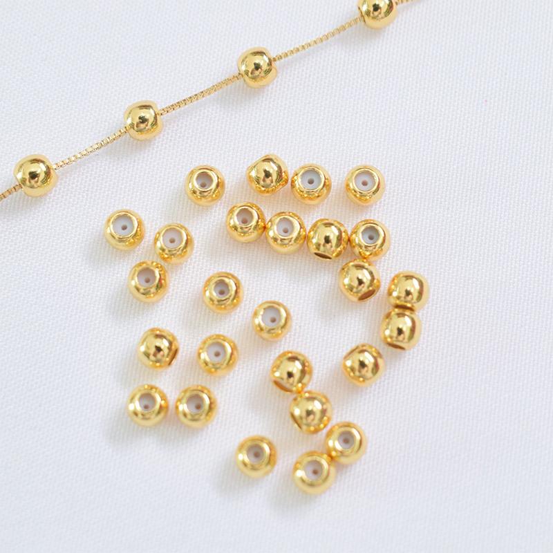 100PCS Faceted Spacer Beads Go - Jewelry Making Classes ulasan dan harga