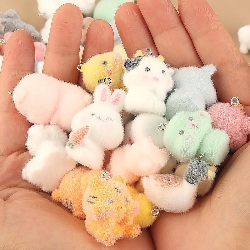 5/10Pcs Resin Cartoon DIY Pend - Jewelry Making Classes ulasan dan harga