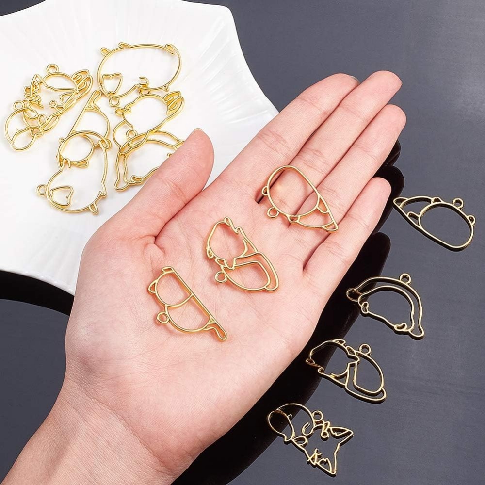 14pcs Hibernator Theme Open Be - Jewelry Making With Resin ulasan dan harga