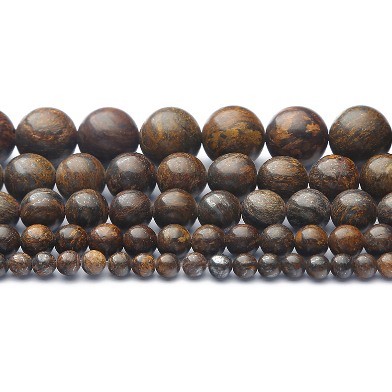6 8 10mm Natural Stone Grey Ma - Jewelry Making Stones ulasan dan harga
