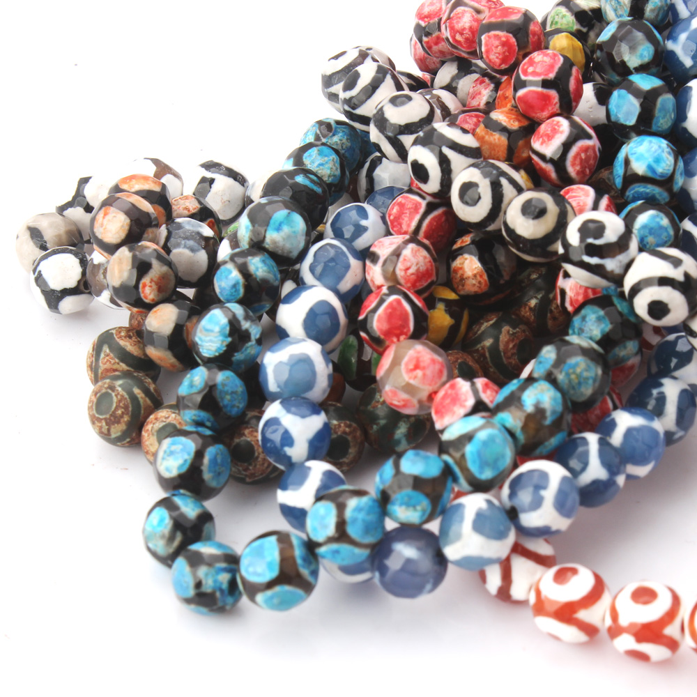 8MM/String Natural Stone Facet - Jewelry Making Stones ulasan dan harga