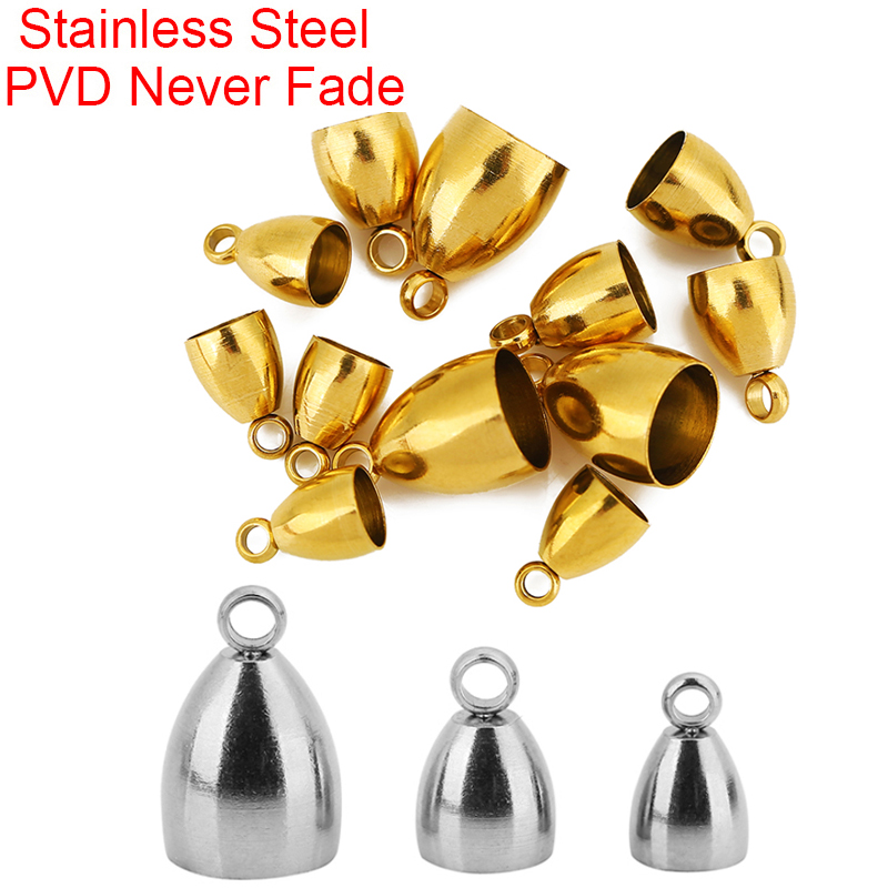 10pcs PVD Never Fade Stainless - Jewelry Making School ulasan dan harga