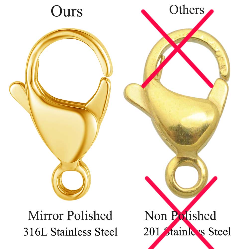 20/30/40 316L Stainless Steel  - Jewelry Making School ulasan dan harga