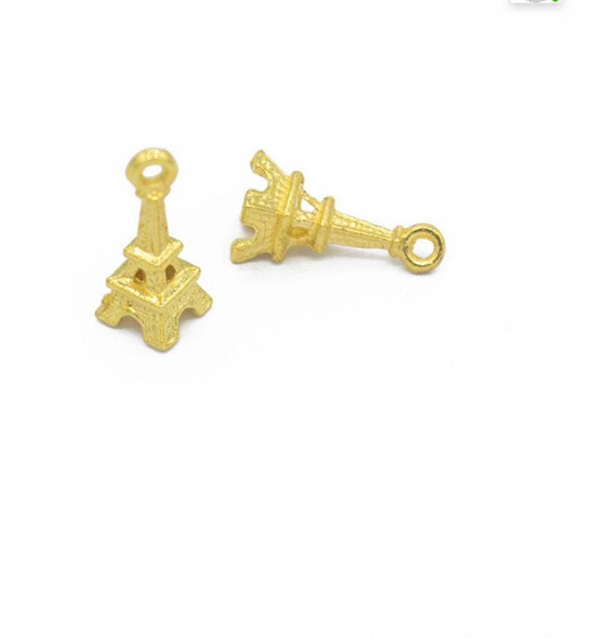 120pcs Charms Eiffel Tower Par - Jewelry Making Paris ulasan dan harga