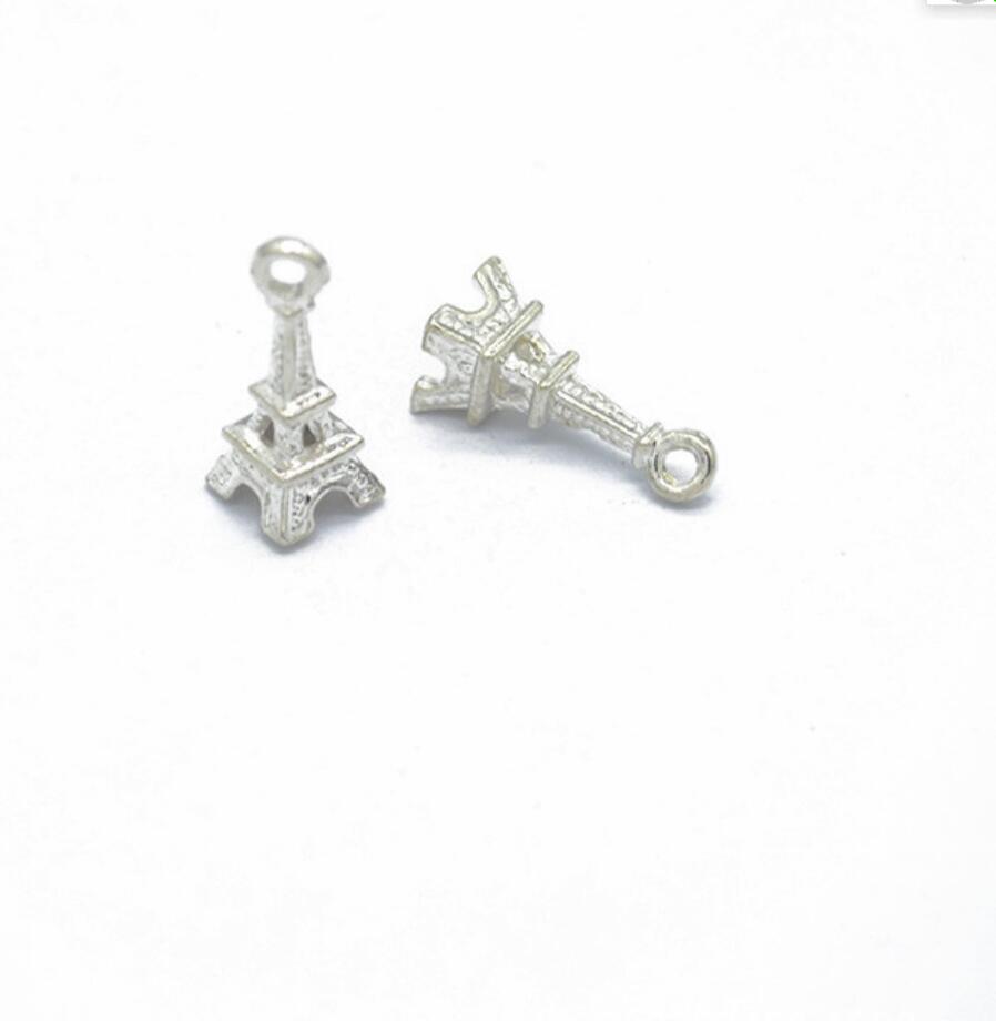120pcs Charms Eiffel Tower Par - Jewelry Making Paris ulasan dan harga
