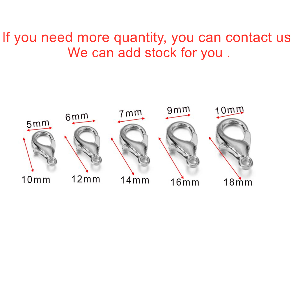 10pcs/lot Multiple Size Lobste - Jewelry Making Chain ulasan dan harga