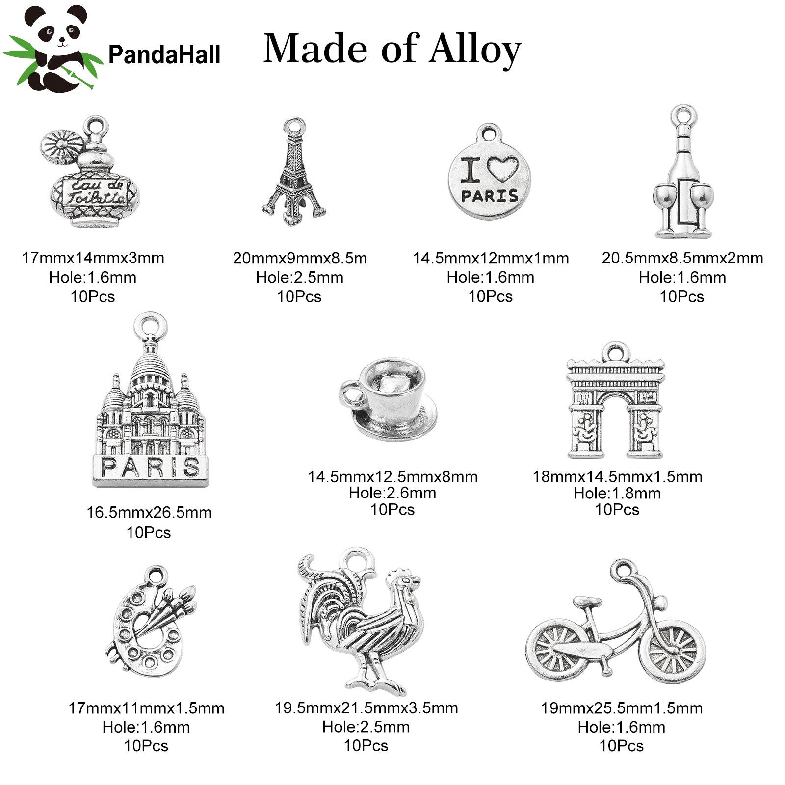 PandaHall 100Pcs 10 Styles Ant - Jewelry Making Paris ulasan dan harga