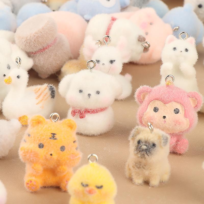 5/10Pcs Resin Cartoon DIY Pend - Jewelry Making Classes ulasan dan harga