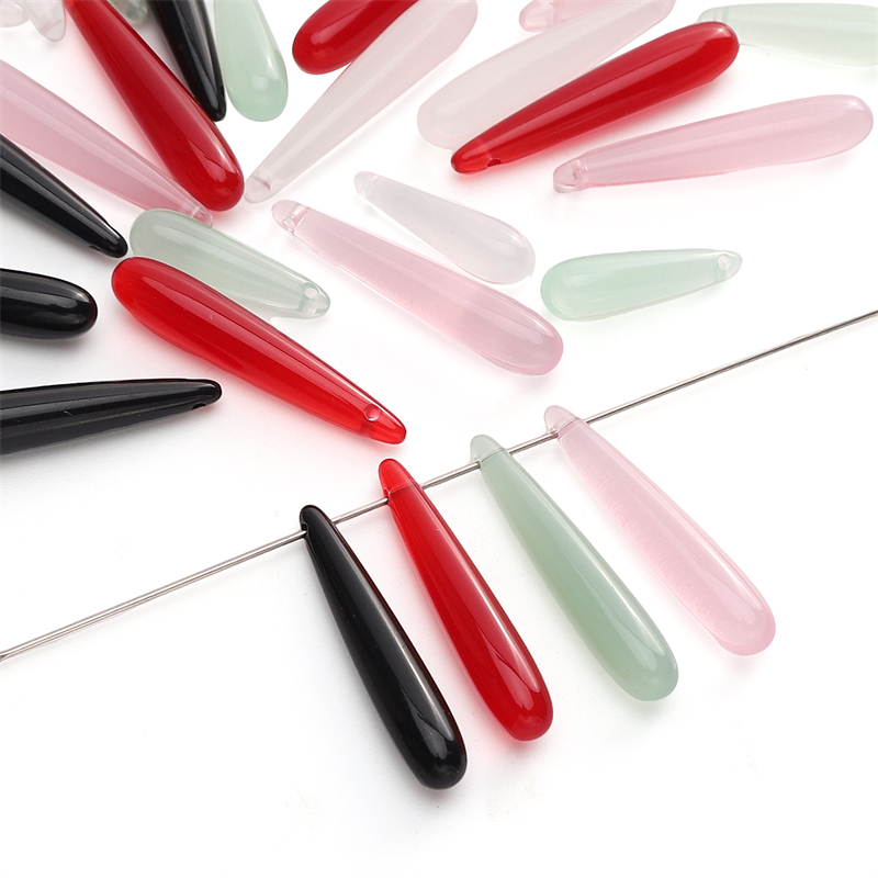 5pcs Beads Resin Teardrop Shap - Jewelry Making With Resin ulasan dan harga