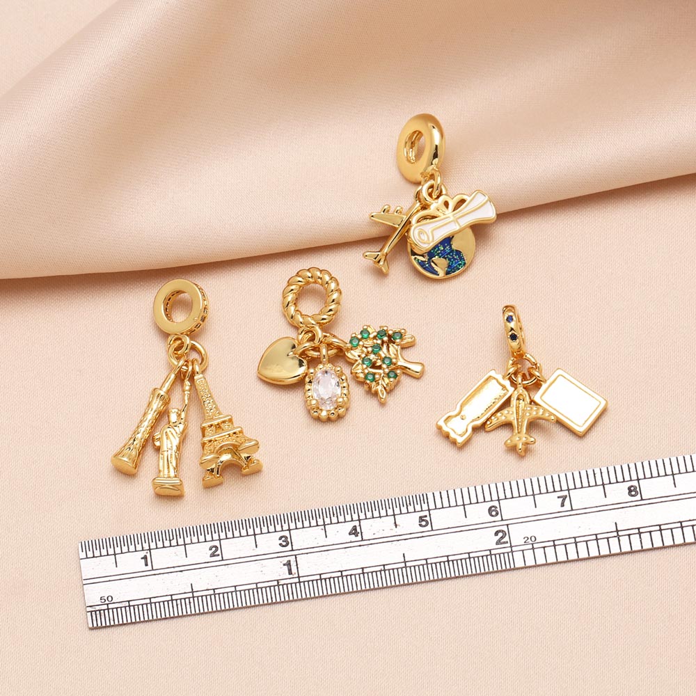 OCESRIO Enamel World Travel Pe - Jewelry Making Paris ulasan dan harga