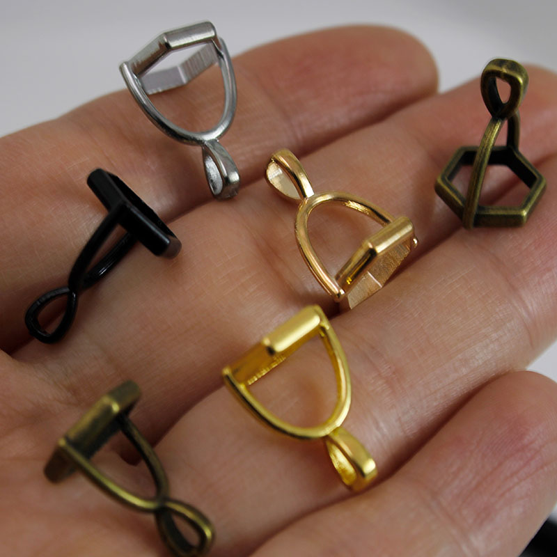 20Pcs Hexagonal Gemstone Cap N - Jewelry Making School ulasan dan harga