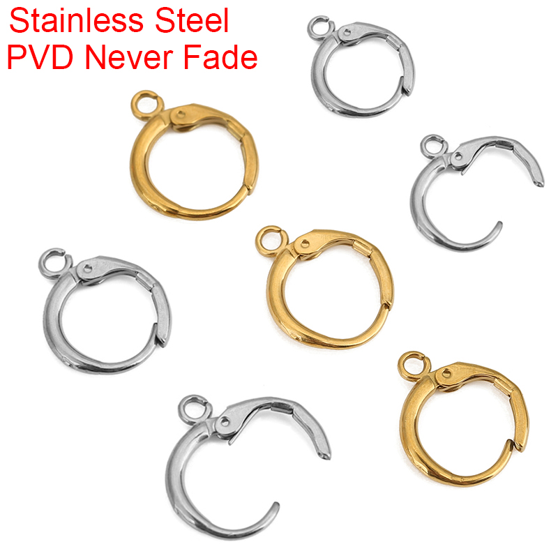 10pcs PVD Never Fade Stainless - Jewelry Making School ulasan dan harga