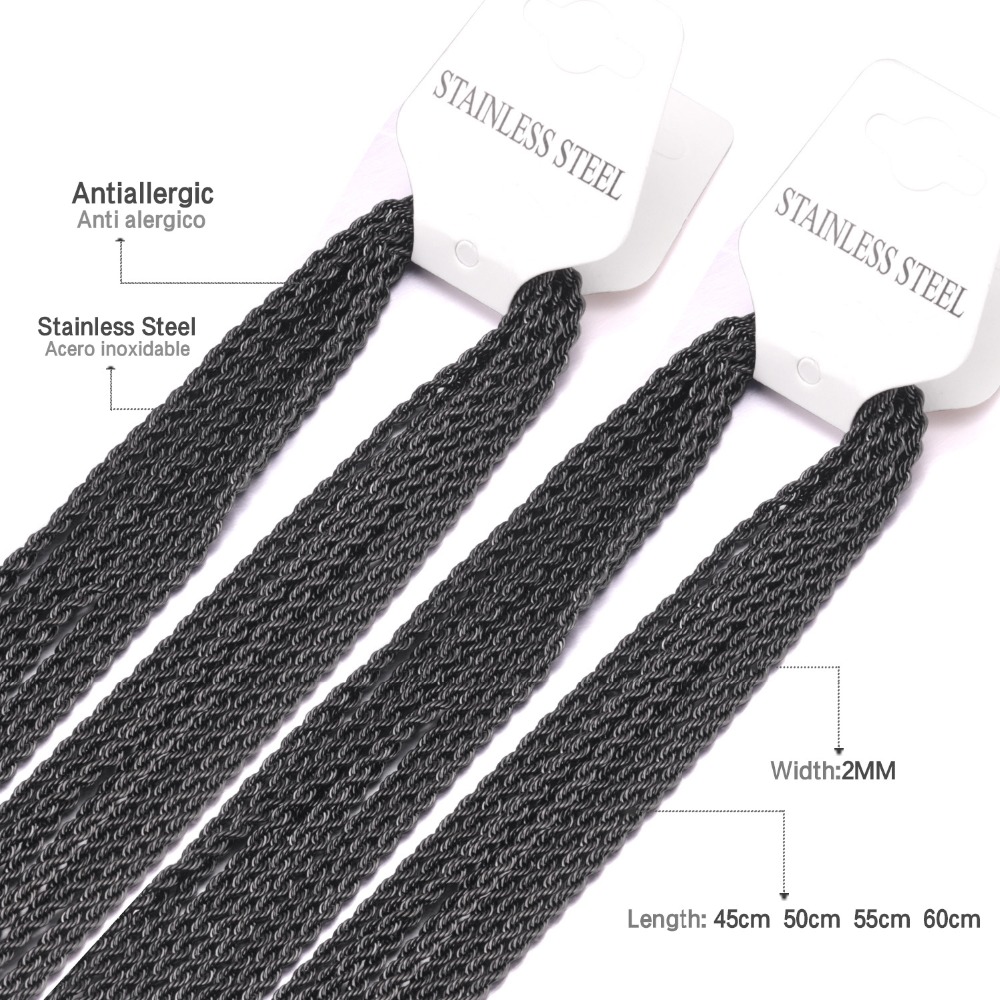 ASONSTEEL 10Pcs/Lot Black Colo - Jewelry Making Singapore ulasan dan harga