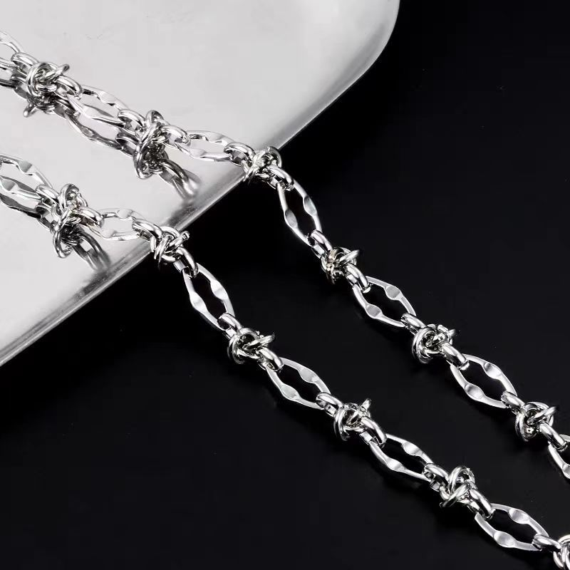 ASONSTEEL 8mm Width Chain Neck - Jewelry Making Singapore ulasan dan harga