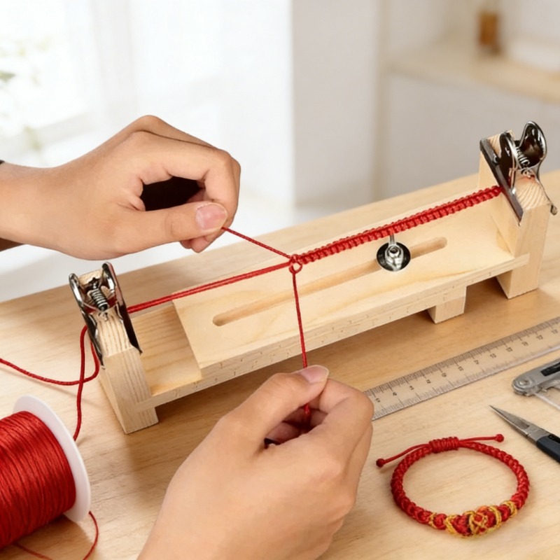 Solid Wood Bracelet Weaving Fi - Jewelry Making Machine ulasan dan harga
