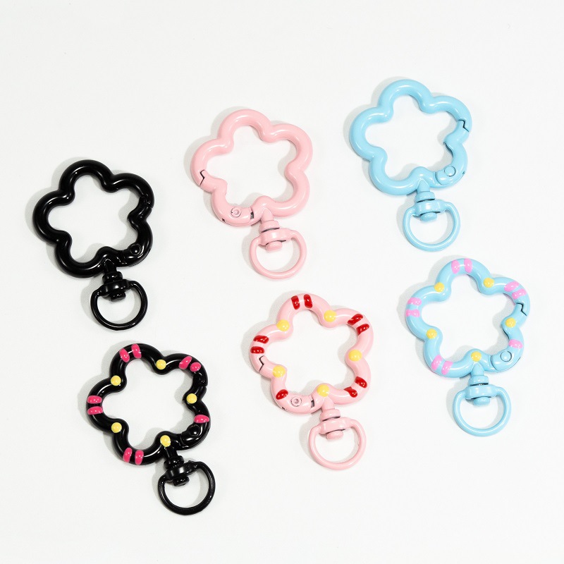 5pcs Flower Metal Lobster Claw - Jewelry Making Chain ulasan dan harga