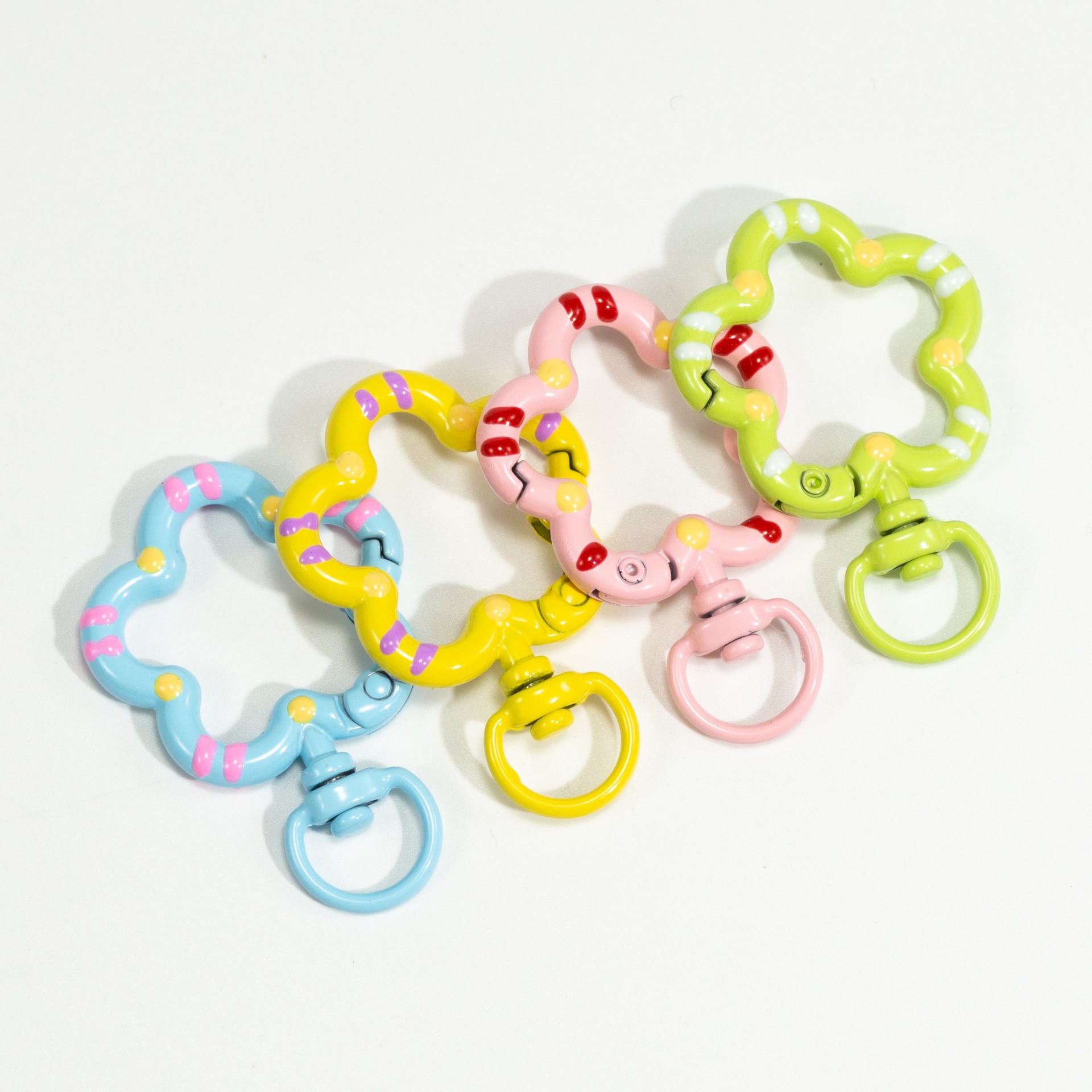 5pcs Flower Metal Lobster Claw - Jewelry Making Chain ulasan dan harga