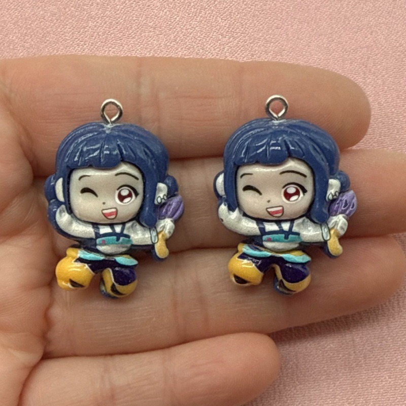 10pcs resin cartoon pendant, D - Jewelry Making Factory ulasan dan harga