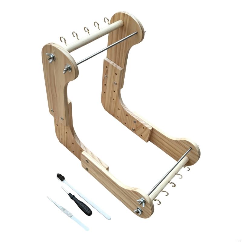 Tabletop Bead Loom Adjustable  - Jewelry Making Machine ulasan dan harga