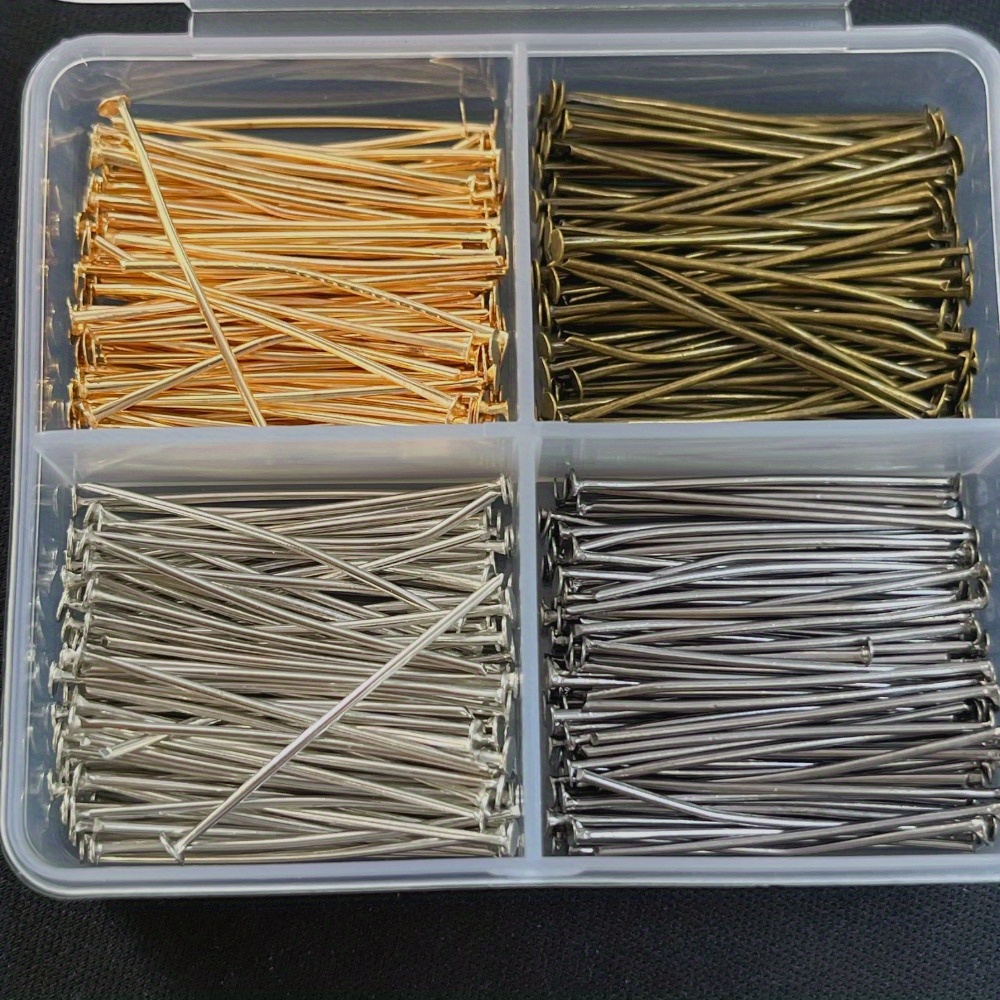 400pcs Mixed Iron Head Pins 30 - Jewelry Making Tools And Supplies ulasan dan harga