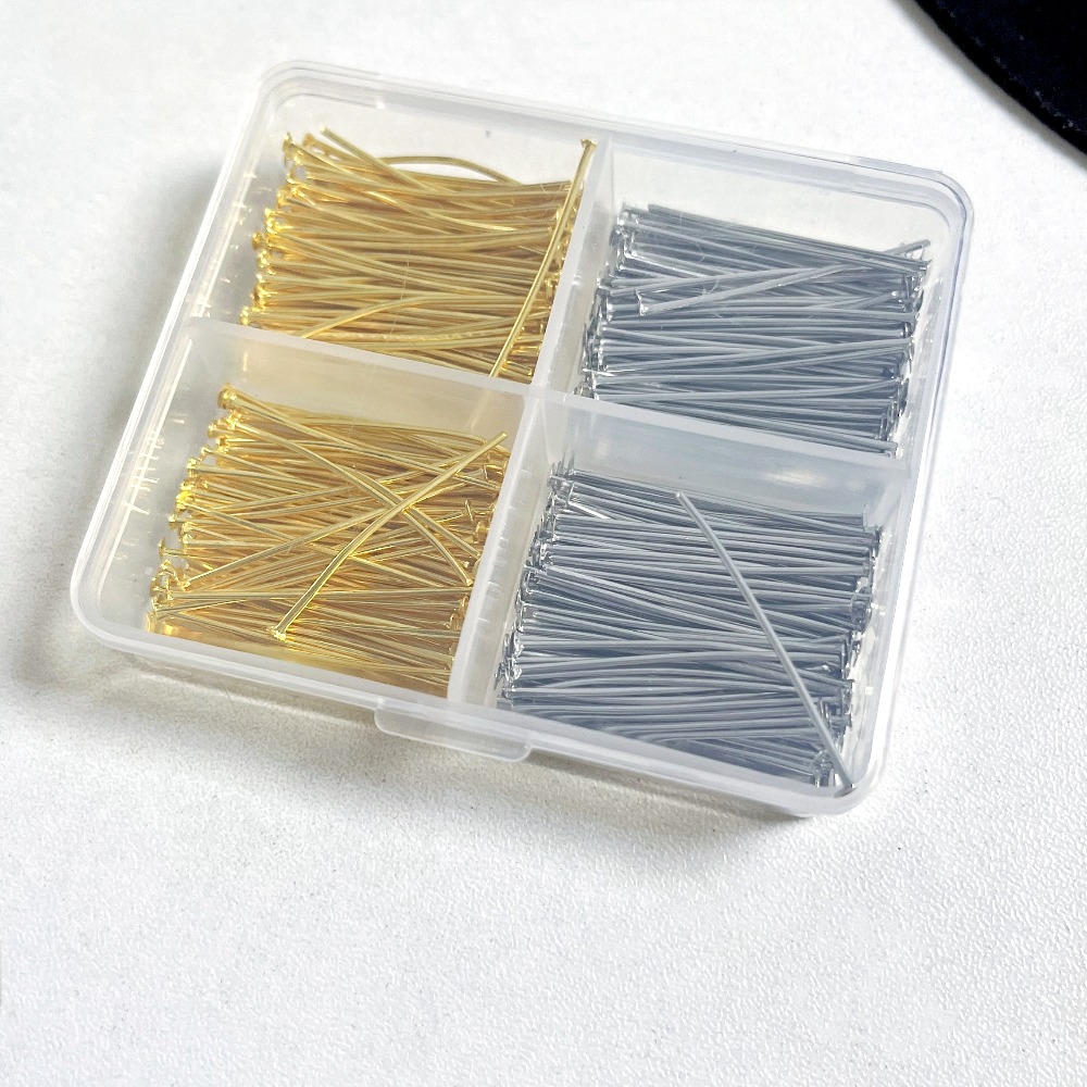 400pcs Mixed Iron Head Pins 30 - Jewelry Making Tools And Supplies ulasan dan harga