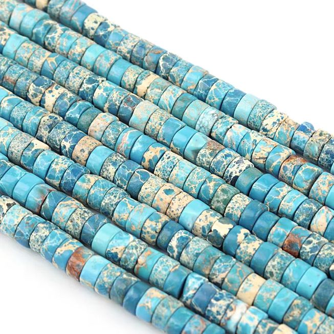 Natural Emperor Stone Turquois - Jewelry Making Stones ulasan dan harga