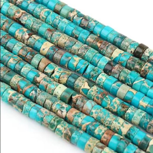 Natural Emperor Stone Turquois - Jewelry Making Stones ulasan dan harga