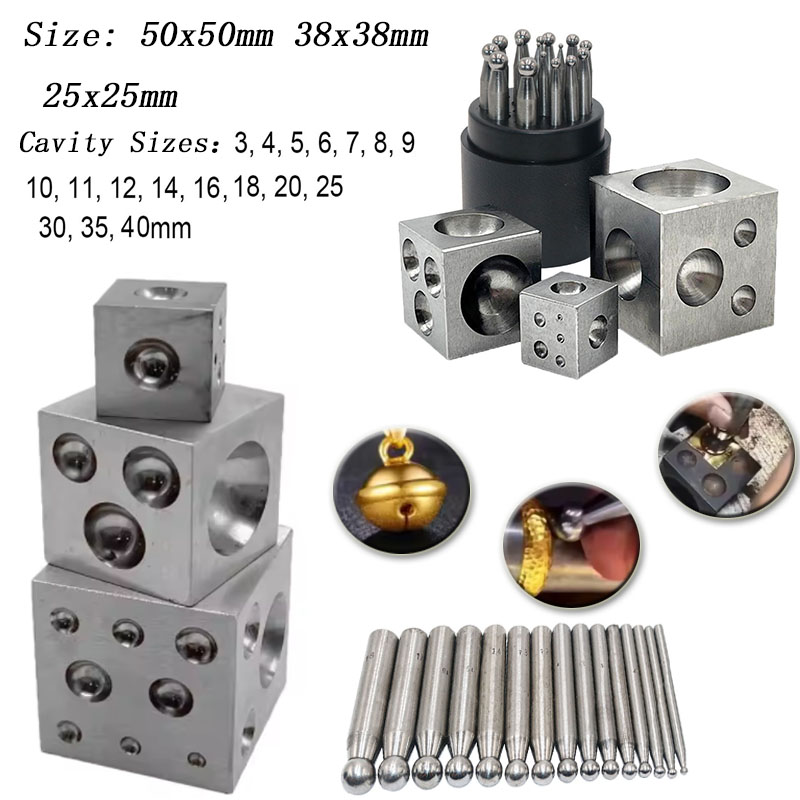 Dapping Block Square with Poli - Jewelry Making Machine ulasan dan harga