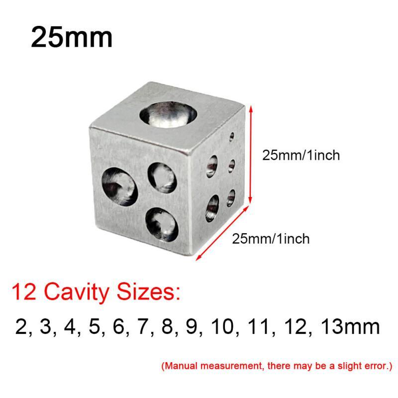 Dapping Block Square with Poli - Jewelry Making Machine ulasan dan harga