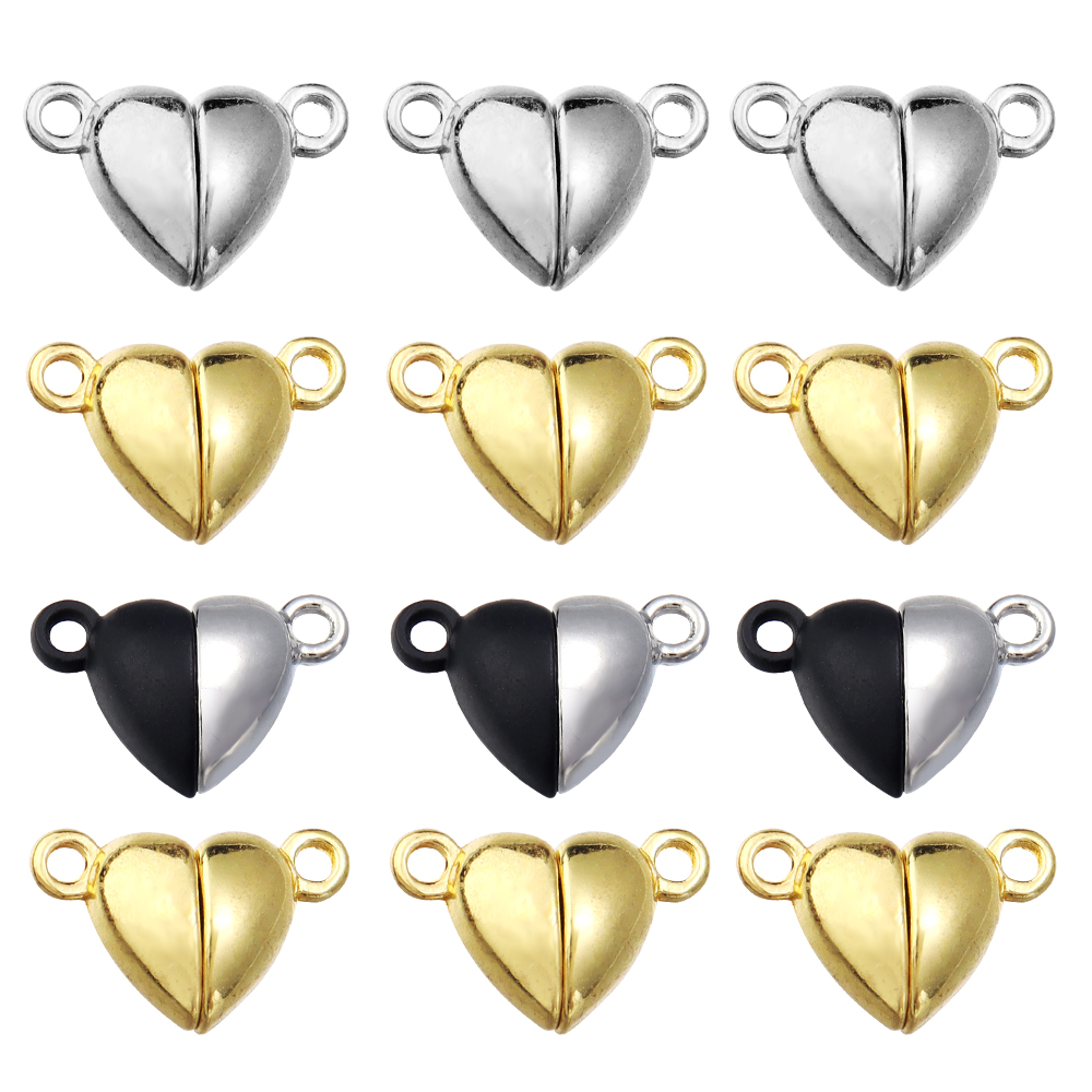 5pcs/Lot Alloy Love Heart Shap - Jewelry Making School ulasan dan harga