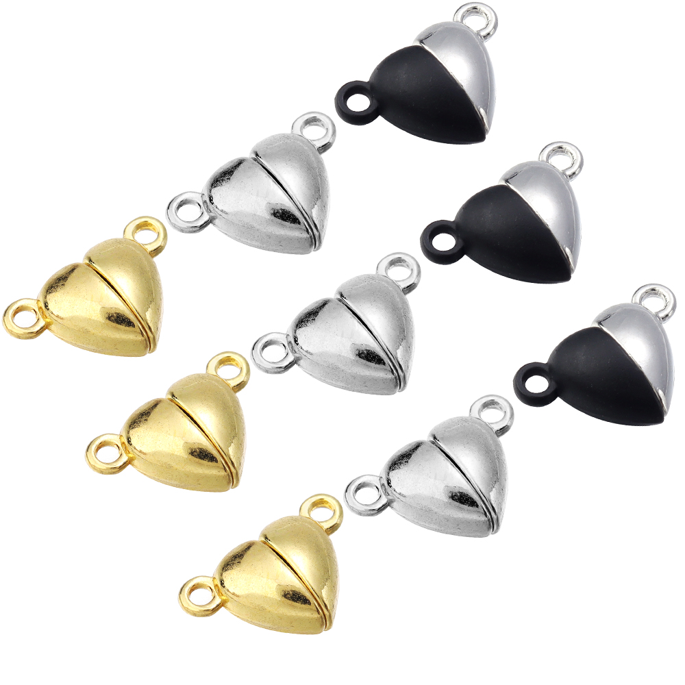 5pcs/Lot Alloy Love Heart Shap - Jewelry Making School ulasan dan harga