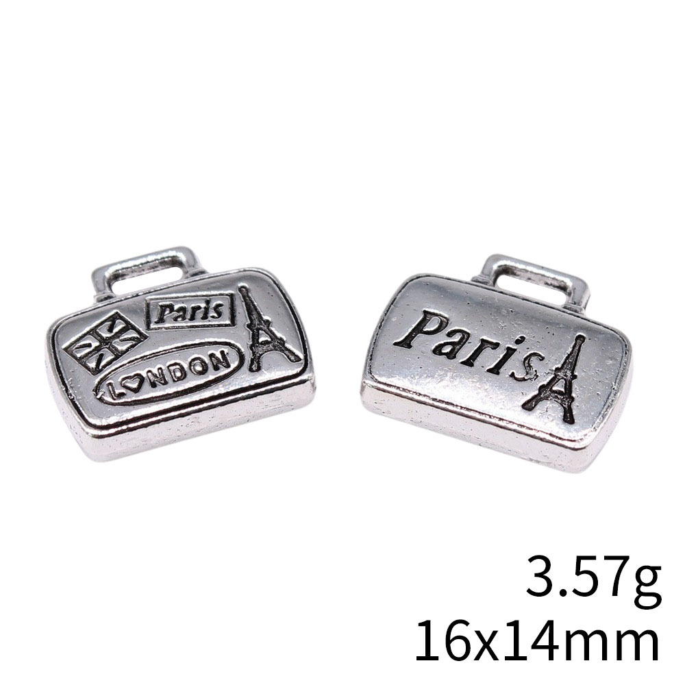 WYSIWYG 5pcs 16x14mm Antique S - Jewelry Making Paris ulasan dan harga