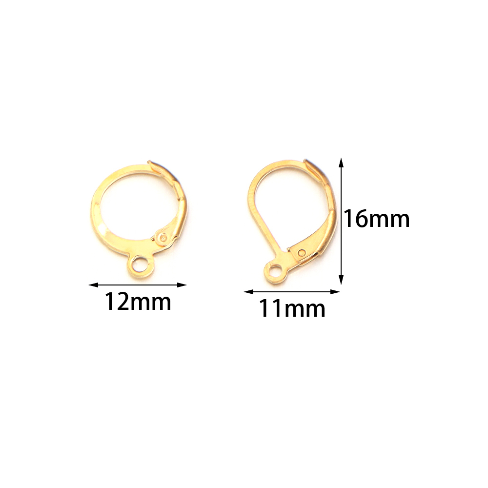 20pcs/lot Stainless Steel Ear  - Jewelry Making School ulasan dan harga