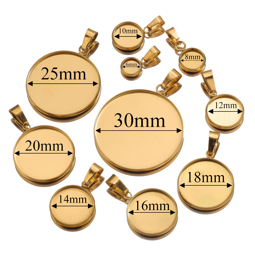 10pcs Stainless Steel Gold Pen - Jewelry Making With Resin ulasan dan harga