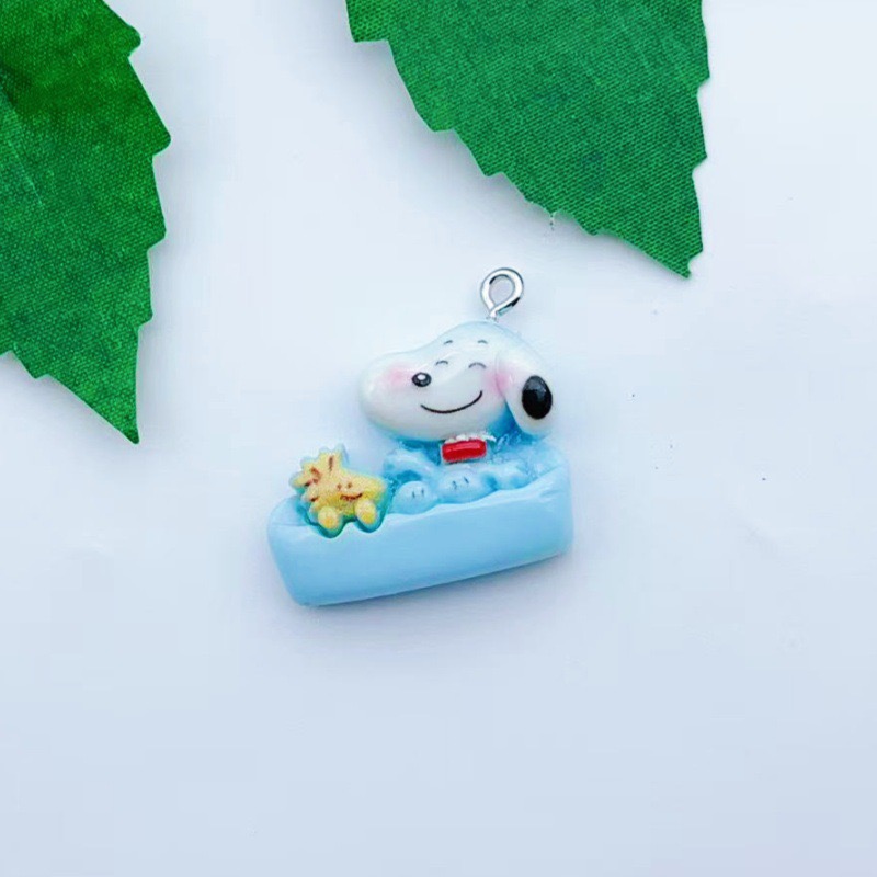 12pcs resin cartoon dog pendan - Jewelry Making Factory ulasan dan harga