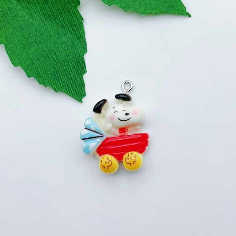 12pcs resin cartoon dog pendan - Jewelry Making Factory ulasan dan harga