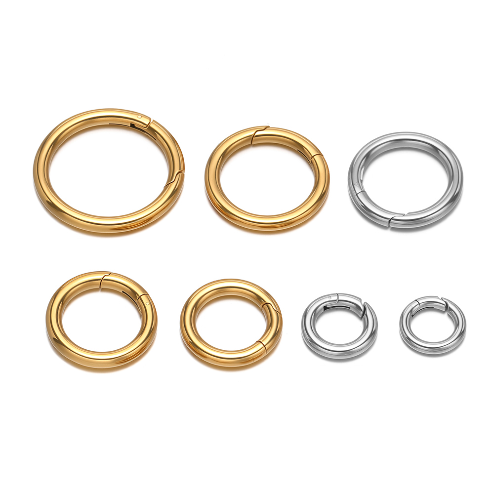 2Pcs/Lot Round Spring Clasps S - Jewelry Making School ulasan dan harga