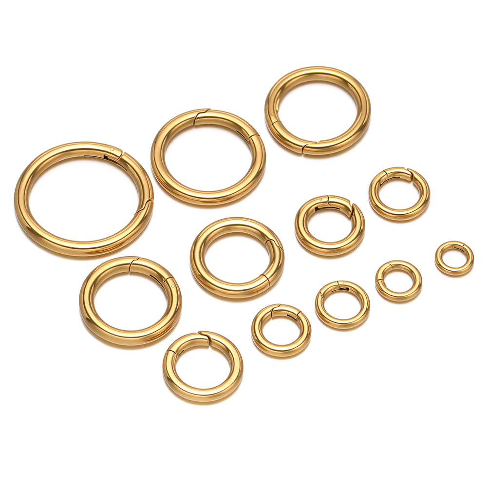 2Pcs/Lot Round Spring Clasps S - Jewelry Making School ulasan dan harga