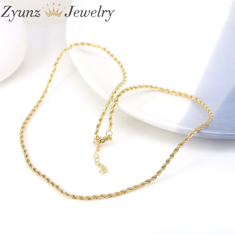 20PCS, Gold Color Metal Chain  - Jewelry Making Singapore ulasan dan harga