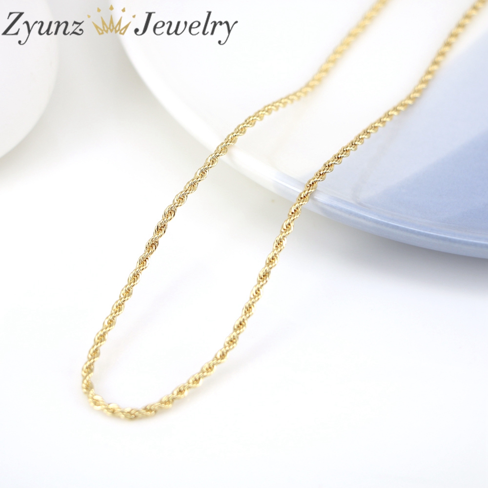 20PCS, Gold Color Metal Chain  - Jewelry Making Singapore ulasan dan harga