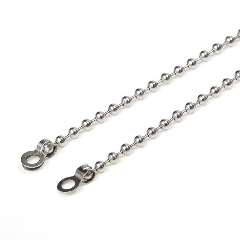 30Pcs Stainless Steel Ball Cha - Jewelry Making Chain ulasan dan harga