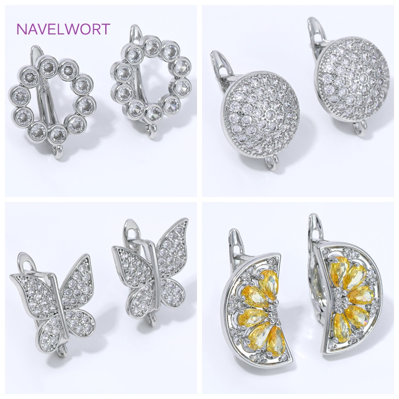 18K Gold Plated Fan Shape Flow - Jewelry Making Tools And Supplies ulasan dan harga