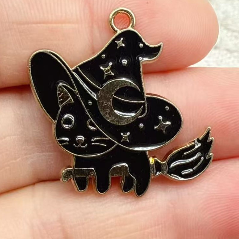 10pcs Original Alloy Enamel Bl - Jewelry Making Factory ulasan dan harga