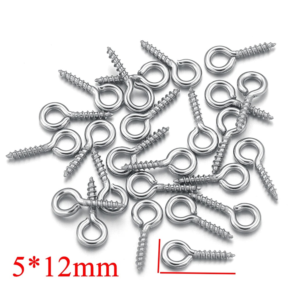 100pcs/lot Stainless Steel Min - Jewelry Making Tools And Supplies ulasan dan harga