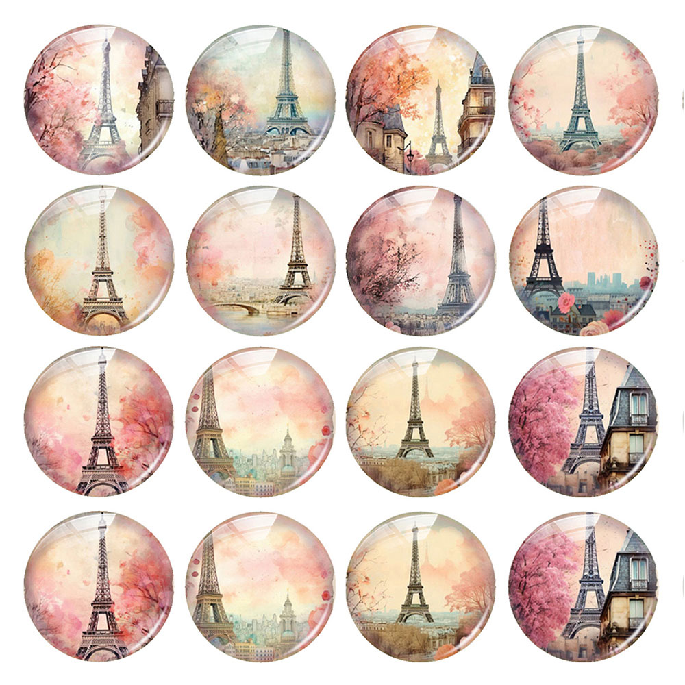 Random Mixed Round/Oval/Square - Jewelry Making Paris ulasan dan harga
